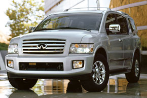 ������ ���������� � ������ INFINITI QX56