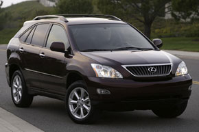 ������ ���������� � ������ LEXUS RX350