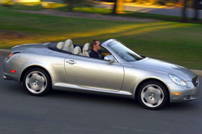 ������ ���������� � ������ LEXUS SC430